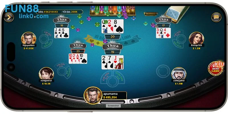 Game bài xì dách online đang ngày càng được người chơi yêu thích.